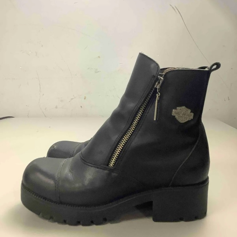 Harley Davidson Chunky Boots Size 8